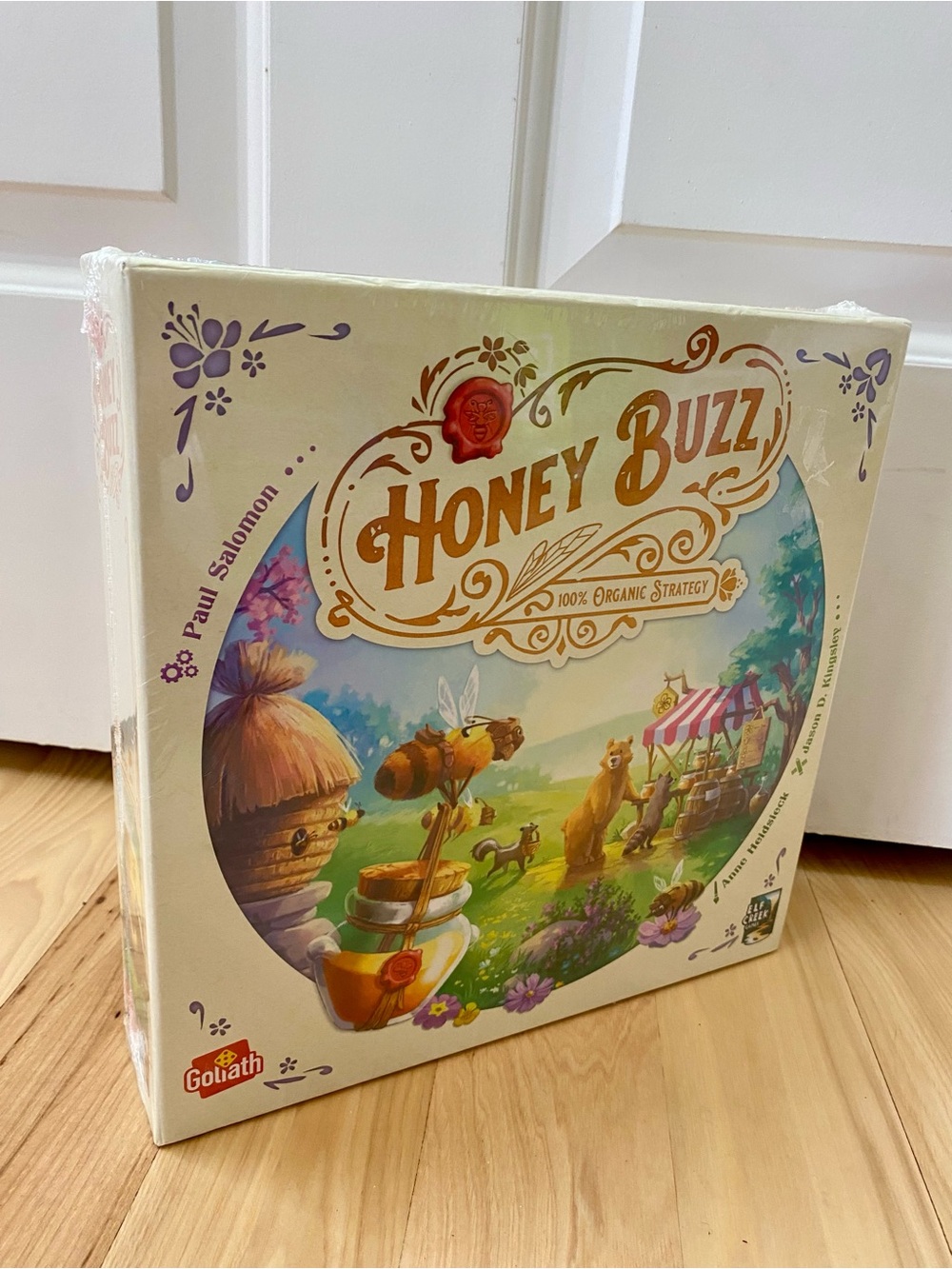 NIB Honey Buzz Strategy Board Game by Goliath Ages 10+, 1-4 Players